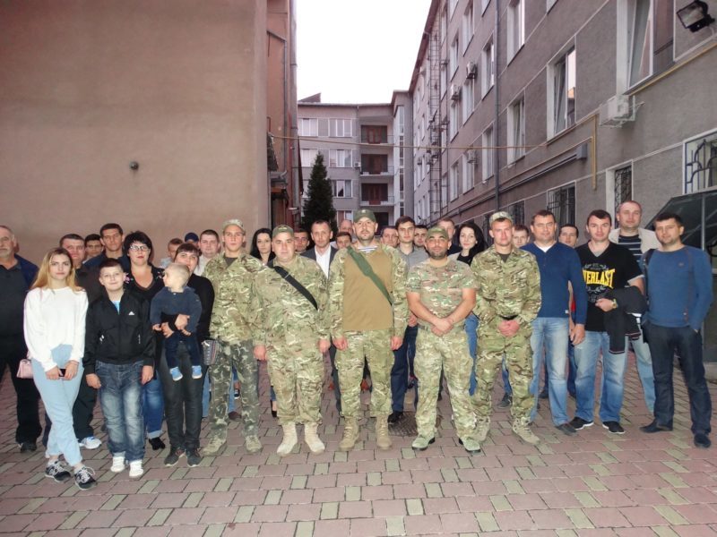 В зону АТО вирушили ще п’ятеро податкових міліціонерів (ФОТО)