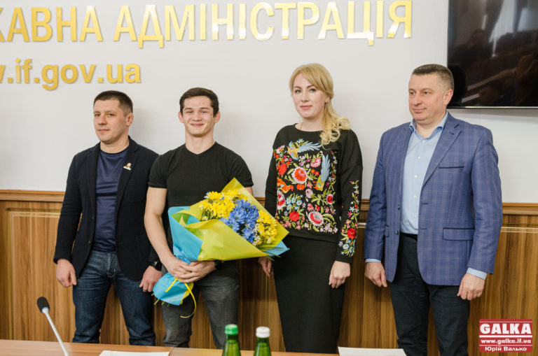 У Франківську відзначили призерів чемпіонату Європи з боротьби та Кубка Європи з дзюдо (ФОТО)