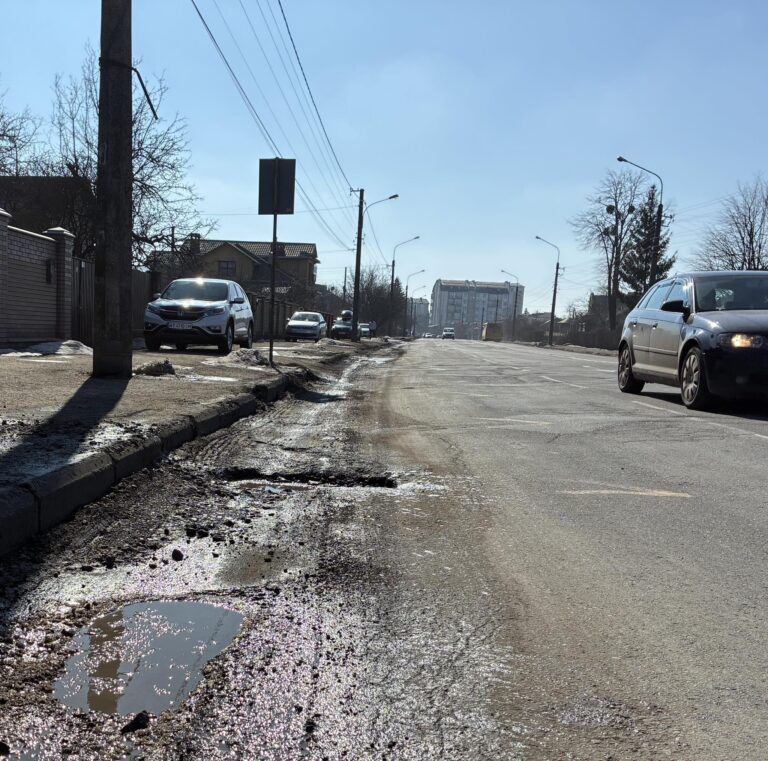 У Франківську планують відремонтувати вулицю Євгена Коновальця за майже 8 мільйонів гривень