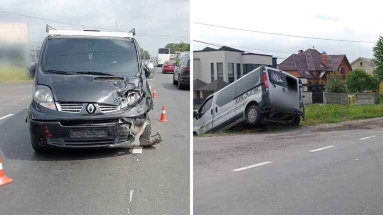 На Калуському шосе зіткнулися два автомобілі: є постраждалий (ФОТО)