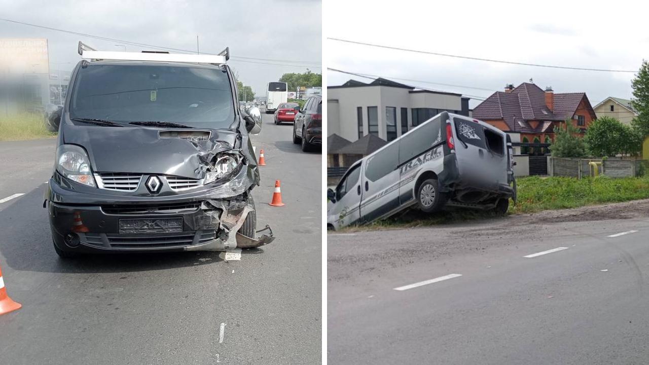 На Калуському шосе зіткнулися два автомобілі: є постраждалий (ФОТО)