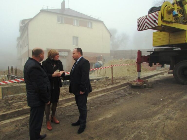 На Рогатинщині будують другий корпус навчально-реабілітаційного центру