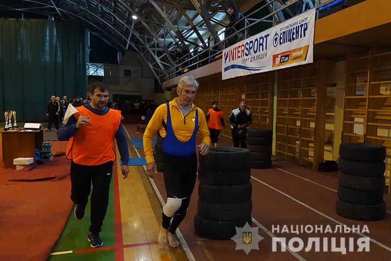 Для прикарпатських ветеранів МВС та Нацполіції України провели змагання (ФОТО)
