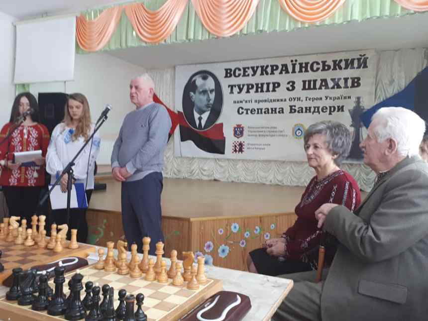 На Прикарпатті відбувся шаховий турнір пам’яті Степана Бандери