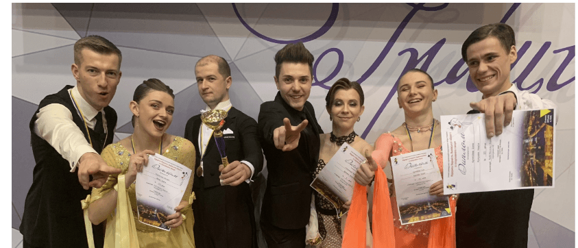 Франківські студенти вибороли “срібло” на Всеукраїнському конкурсі зі спортивного танцю (ФОТО)