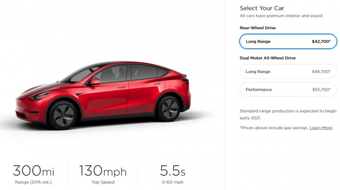 “Tesla” представила електромобіль “Model Y” (ФОТО)