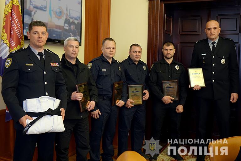 Головний поліціянт Франківщини відзначив колег за значні успіхи на роботі і в спорті (ФОТО)