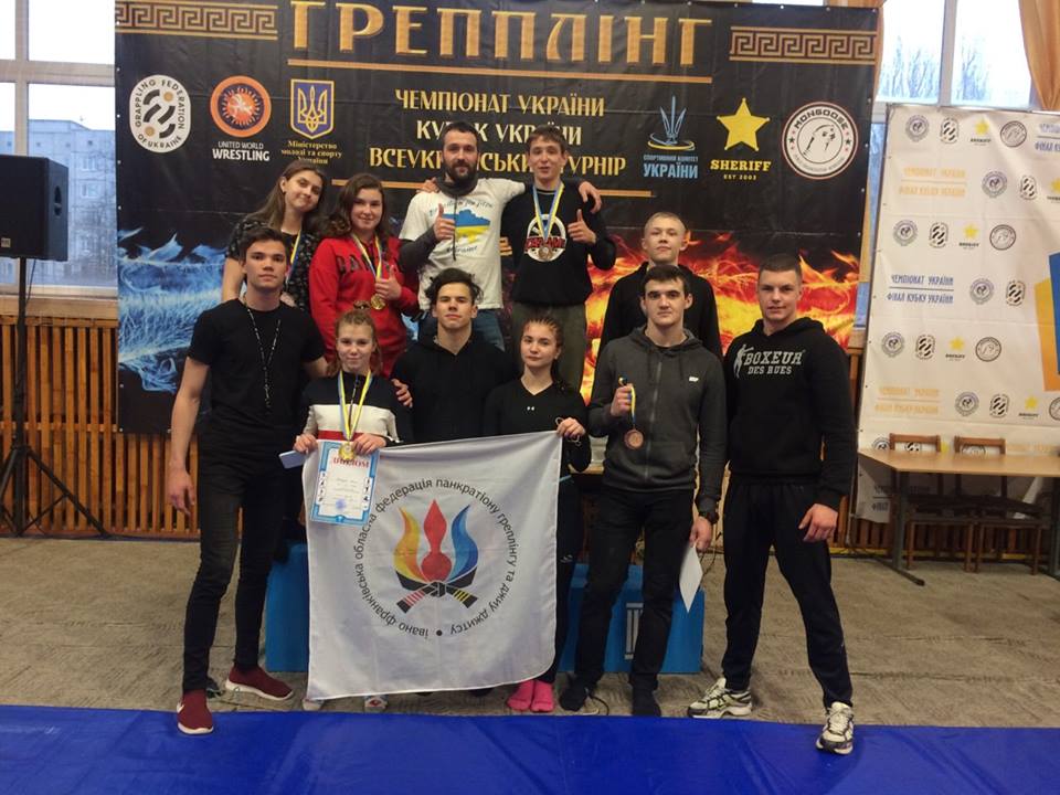 Франківські спортсмени вибороли 12 медалей на чемпіонаті України з греплінгу (ФОТОФАКТ)