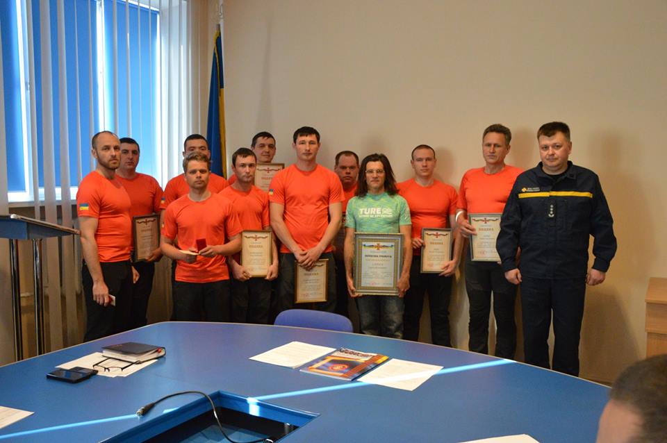 У Франківську відзначили гірських рятувальників і волонтерів, які допомогли туристам на Піп Іван (ФОТО)