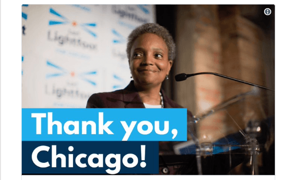 Мером Чикаго вперше в історії США стала афроамериканка та відкрита лесбійка
