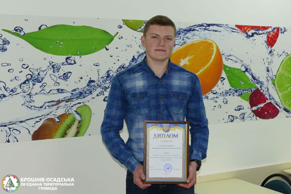 Прикарпатець гідно представив область на конкурсі юних кухарів України (ФОТО)