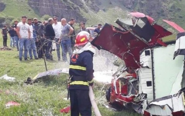У Грузії розбився вертоліт, є жертви