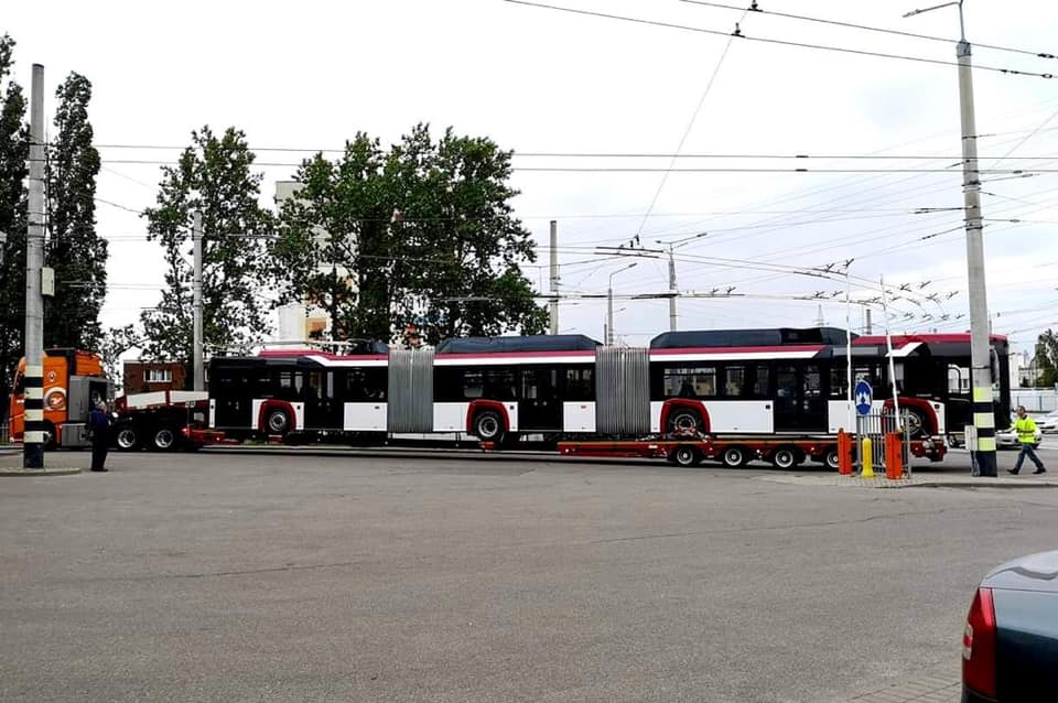 До кінця літа на вулиці Франківська виїдуть п’ять тролейбусів “Вольво”