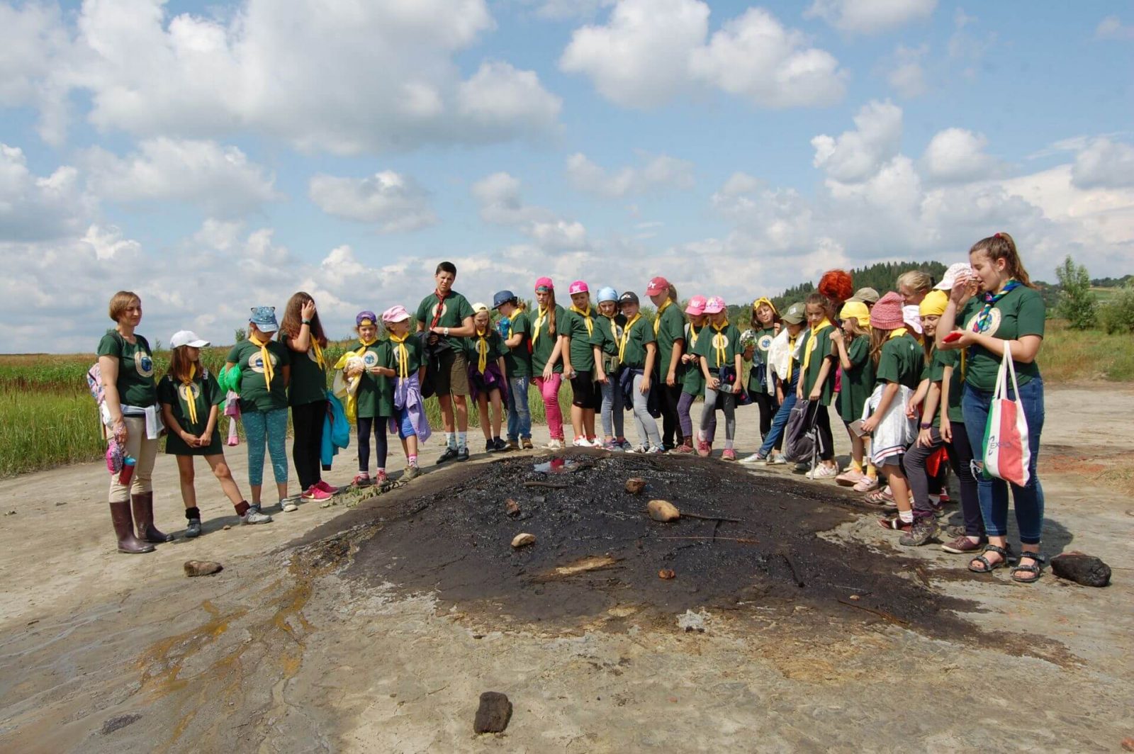 Зберегти землю закликали пластуни Франківська, провівши екологічний табір (ФОТО)