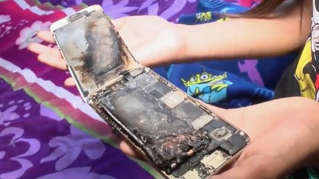 iPhone 6 ледь не спалив 11-річну дівчинку живцем (ФОТО)