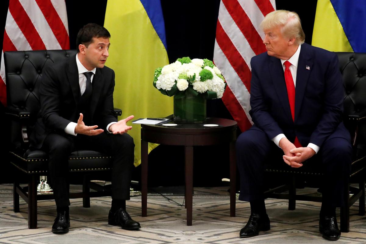 Захоплення Криму, війна і Байден: про що говорили Зеленський і Трамп під час першої зустрічі