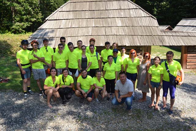 Учасники Міжнародного велопробігу для незрячих людей завітали у «Давній Галич» (ФОТО)