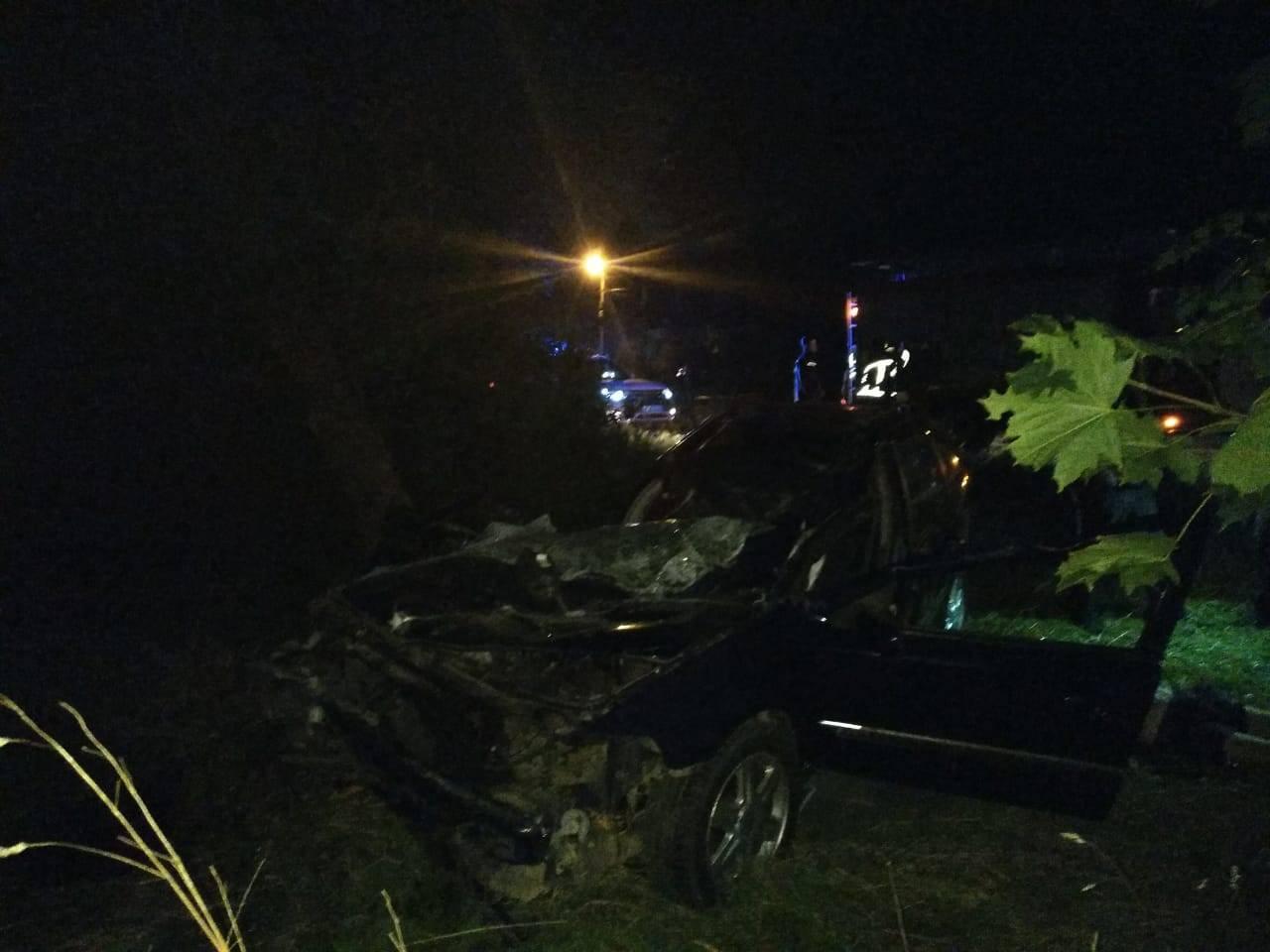 У Долині Рено врізалося у дерево: водій загинув на місці (ФОТО)