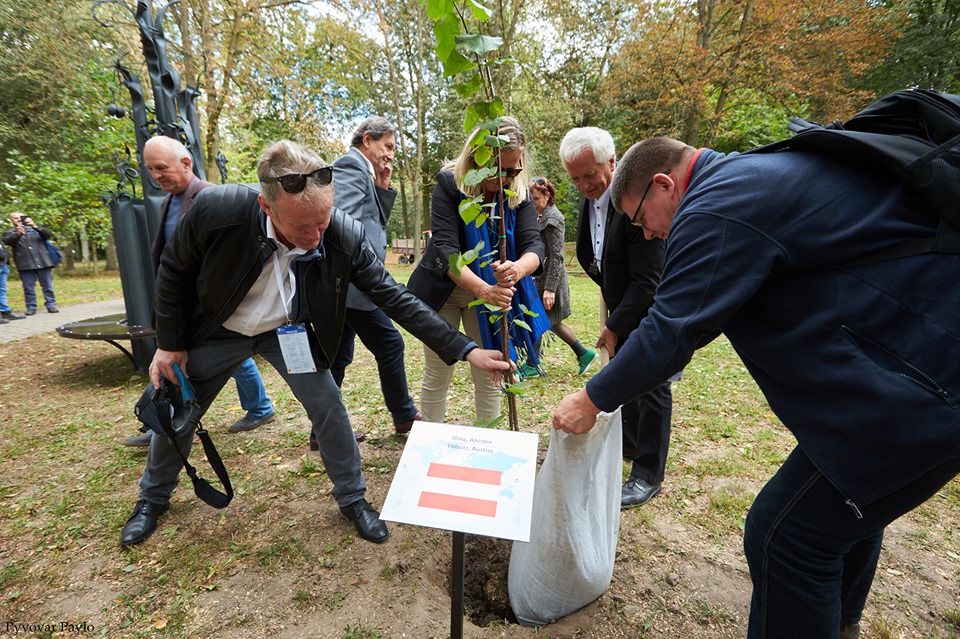 Європейці висадили в Івано-Франківську алею (ФОТО)