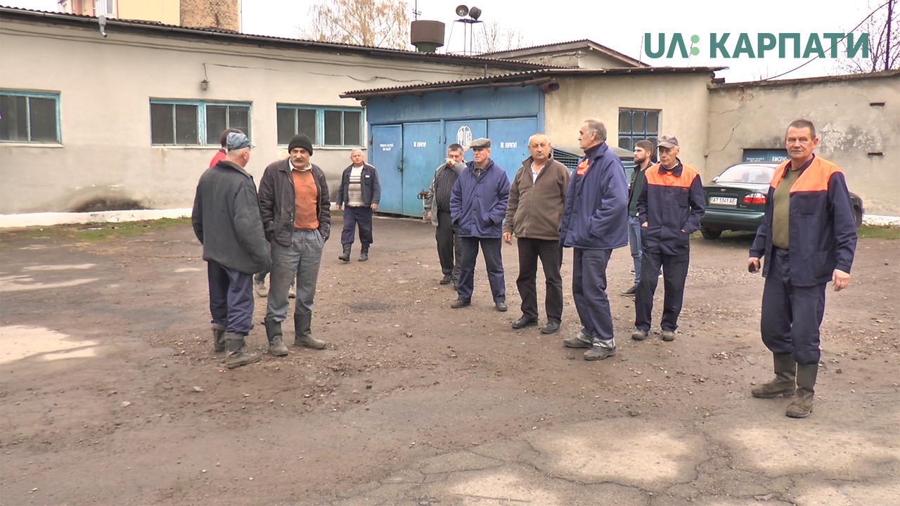 Франківські тепловики почали страйк, бо два місяці без зарплати (ВІДЕО)