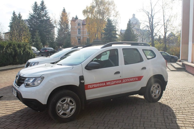 Нові автомобілі отримали амбулаторії Богородчанщини (ФОТО)