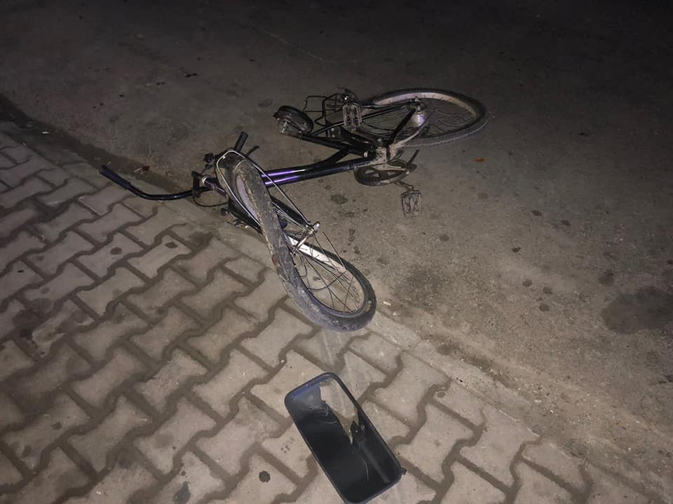 На Косівщині рейсовий автобус збив велосипедистку (ФОТО)