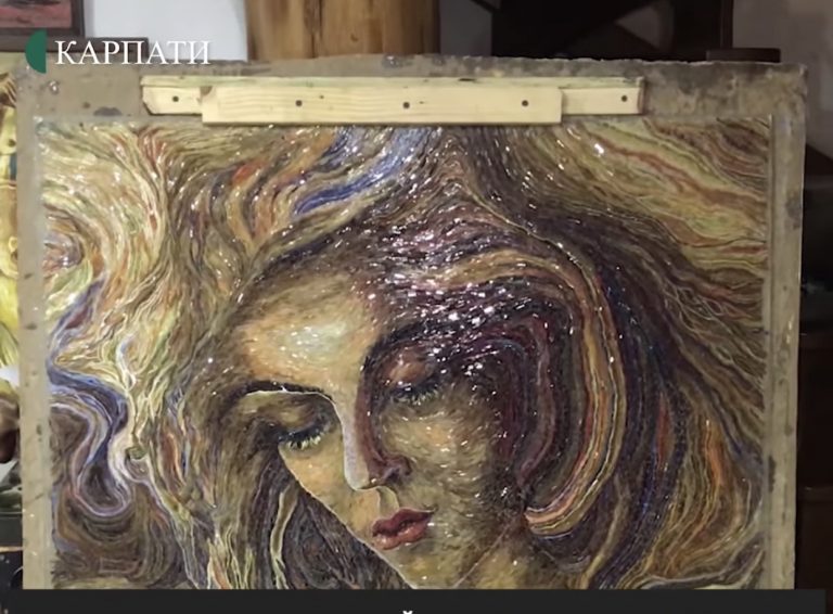 Коломиянин створює неймовірні картини з вітражного скла (ВІДЕО)