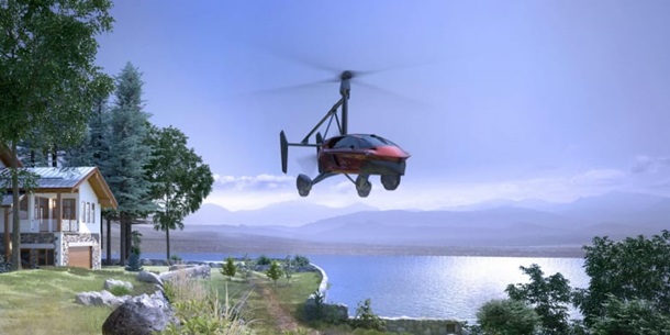 У США представили прототип літаючого автомобіля (ФОТО)