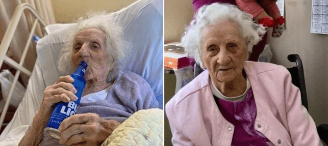 103-річна американка відсвяткувала перемогу над коронавірусом пляшечкою пива