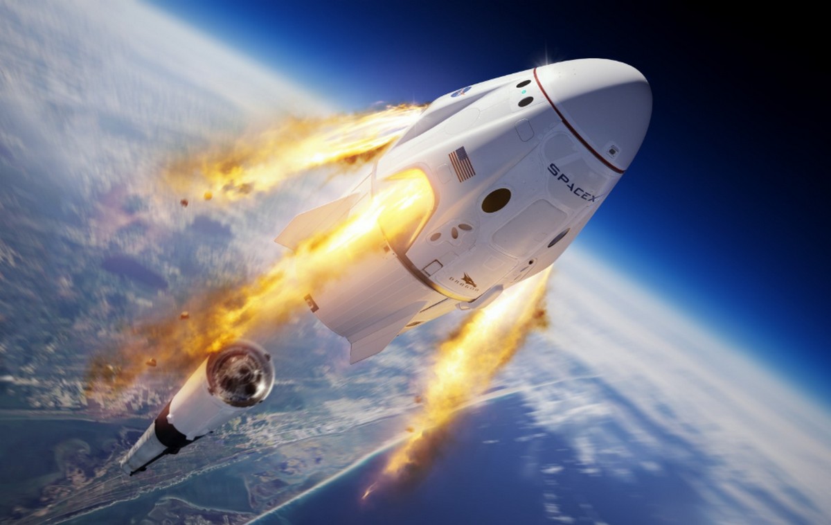 SpaceX запускає корабель Сrew Dragon у космос (онлайн-трансляція)