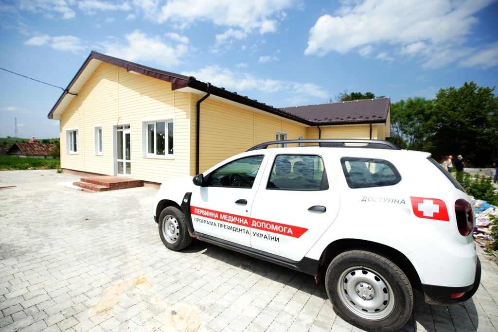 На Рогатинщині активно зводять чергову сільську амбулаторію (ФОТО)