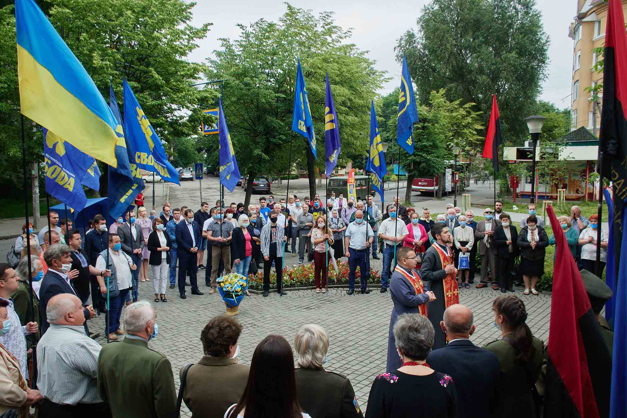 Іванофранківці вшанували пам’ять Євгена Коновальця (ФОТО)