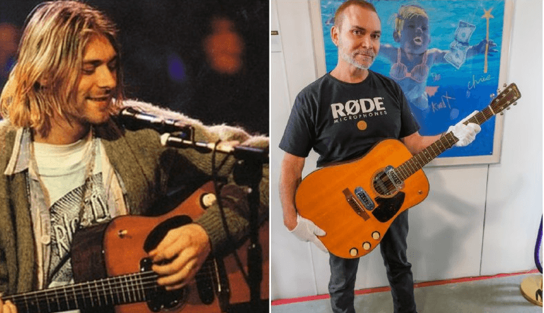 Акустичну гітару Курта Кобейна продали за шість мільйонів доларів