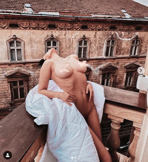 Українська зірка ‎Playboy повністю роздяглась на львівському балконі (ФОТО 18+)