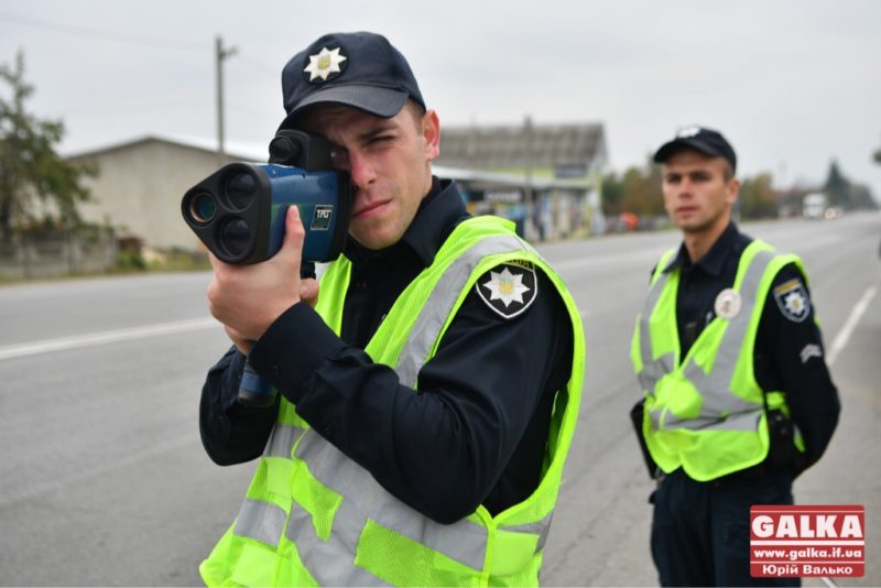 У поліції розповіли про нове місце фіксації перевищення швидкості на Прикарпатті