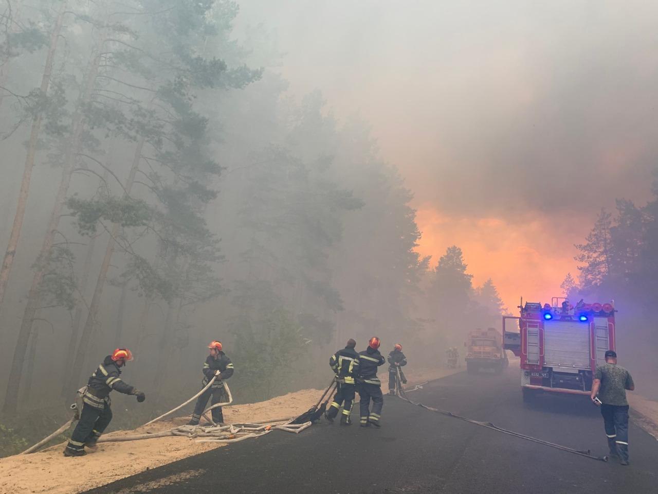 ​​В Луганській області через масштабну пожежу загинуло п’ятеро людей (ФОТО)