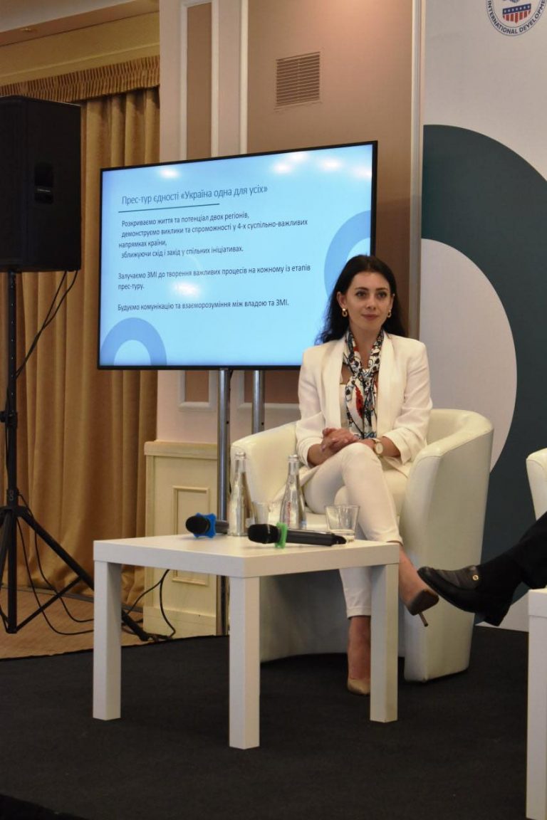 Люди сміялися і плакали разом: Оксана Камінська про те, як Івано-Франківщина та Донеччина будують мости (ФОТО)