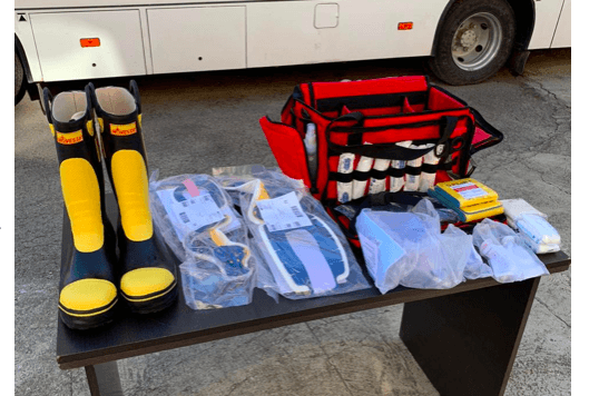 Прикарпатські рятувальники отримали сучасні медичні набори від польських партнерів (ФОТО)