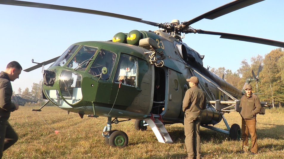 Як нацгвардійці польоти в горах Прикарпаття відпрацьовували (ФОТО, ВІДЕО)