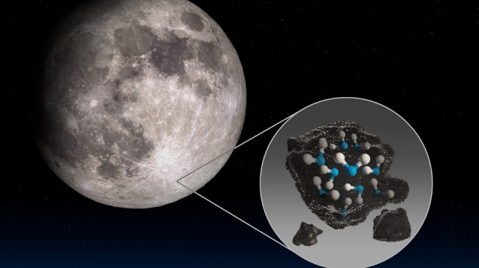 NASA виявило воду на сонячній стороні Місяця (ВІДЕО)