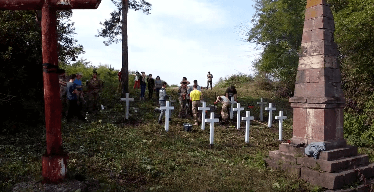 Вийськовий цвинтар Першої світової впорядкували на Городенківщині (ВІДЕО)
