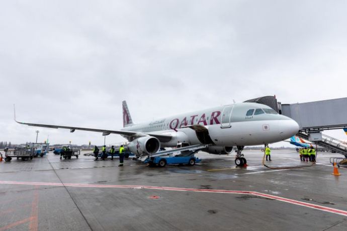 Qatar Airways після дев’ятимісячного перерви відновила польоти з Катару в Україну