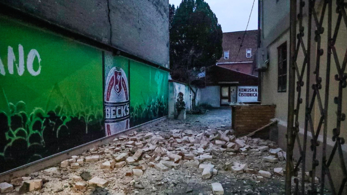 Вранці у Хорватії стався сильний землетрус