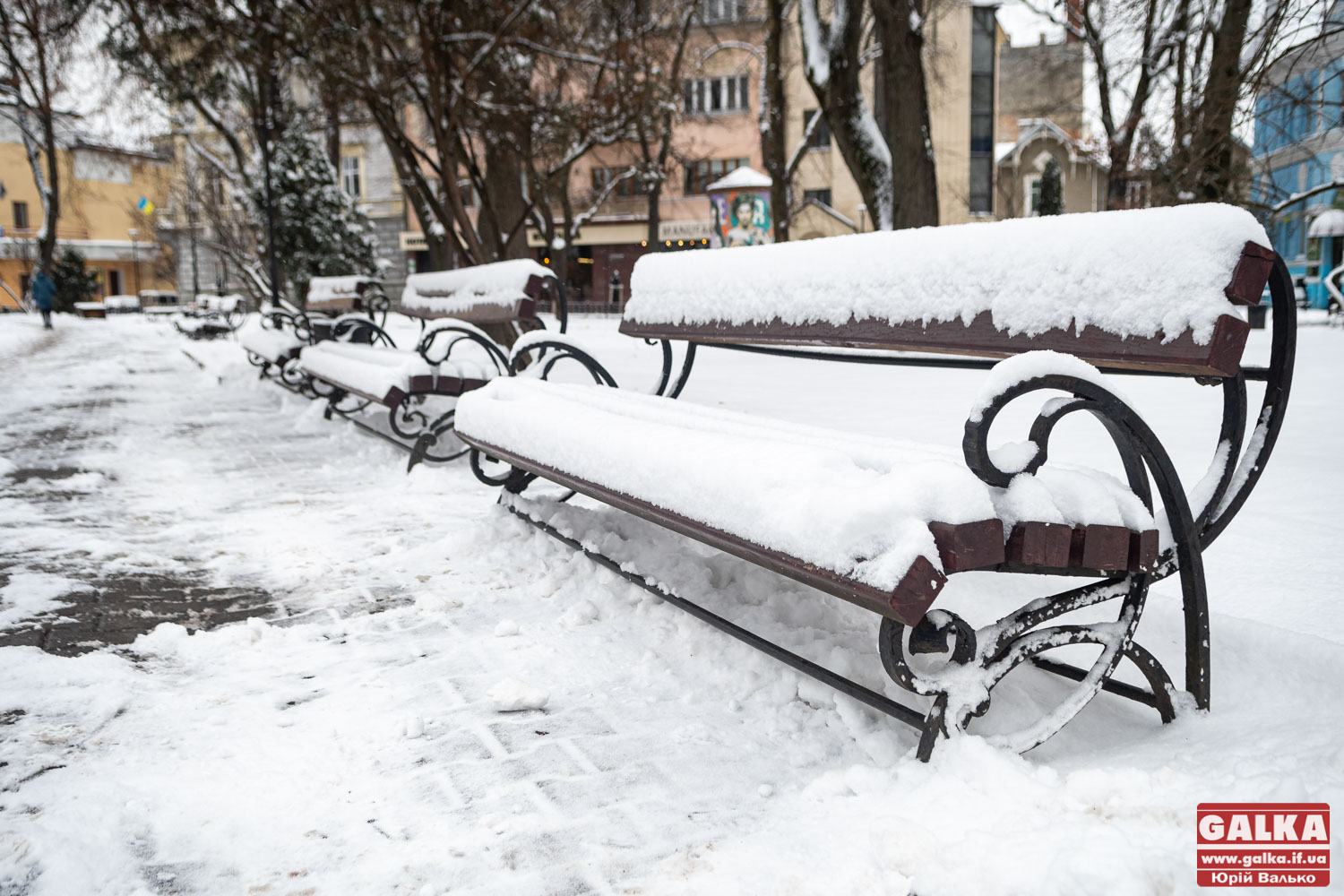 На вихідні в Івано-Франківській області буде сніжно