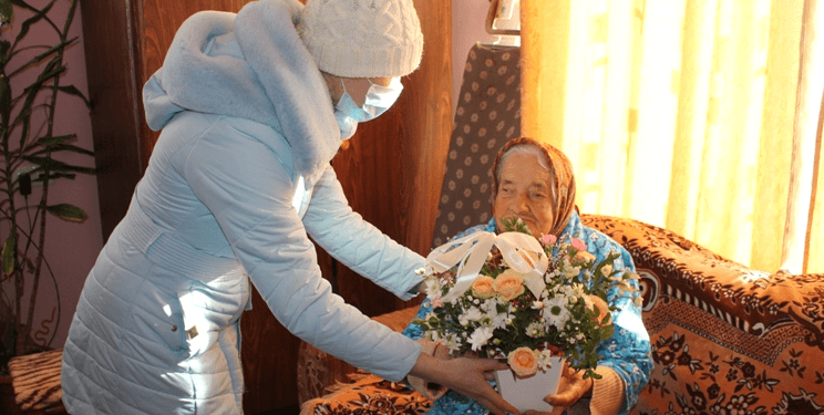 Мешканка Снятина відсвяткувала 101-ий День народження (ФОТОФАКТ)