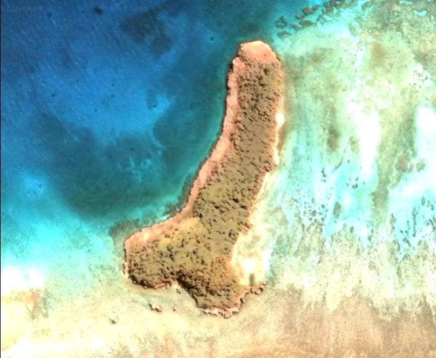 На Google-картах знайшли острів у формі пеніса (ФОТО)
