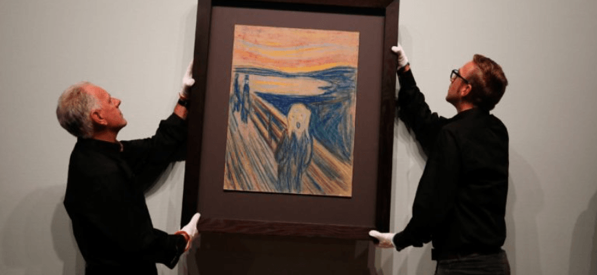 Мистецтвознавці підтвердили авторство напису на картині Едварда Мунка “Крик”