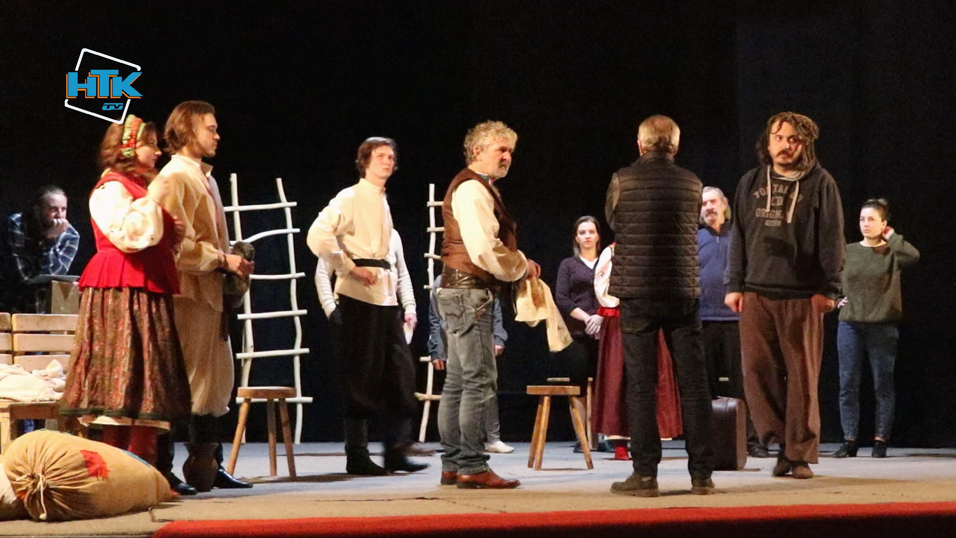 Актори Коломийського театру готують для глядачів прем’єру (ВІДЕО)