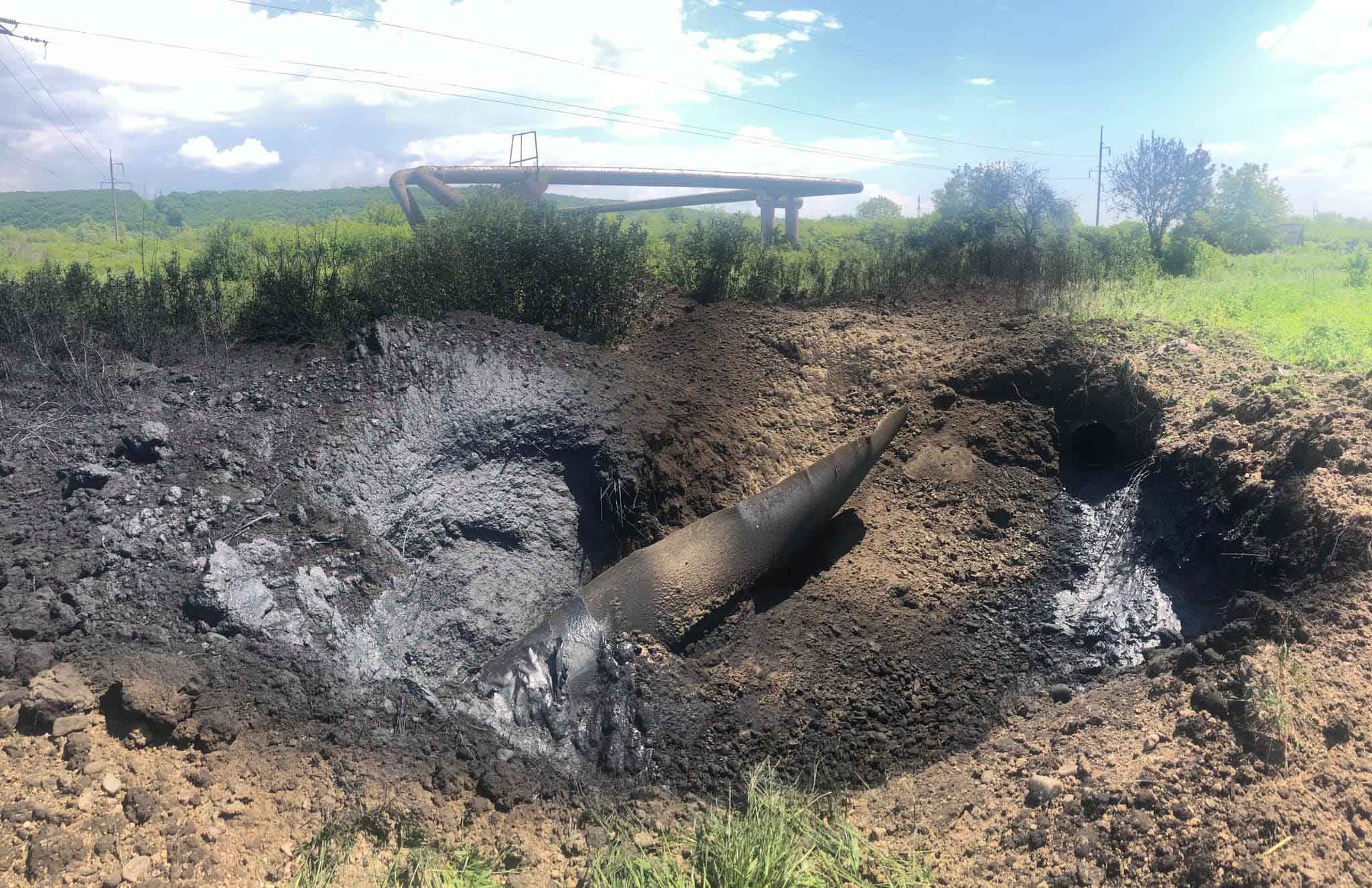 Неподалік Франківська сталася аварія на газопроводі (ФОТО, ВІДЕО)
