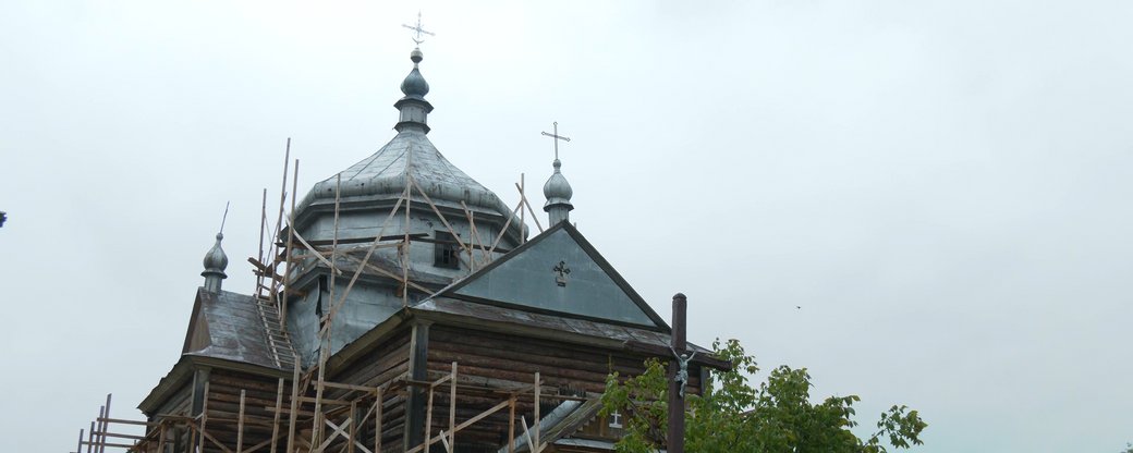На Прикарпатті відновлюють 133-річну церкву (ФОТО, ВІДЕО)